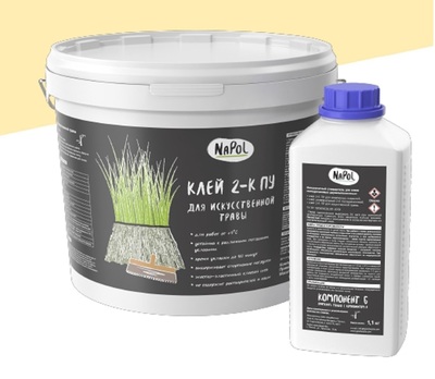 Двухкомпонентный клей для искусственной травы Napol (12.1 кг)