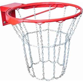Кольцо баскетбольное d=450 мм антивандальное с цепью