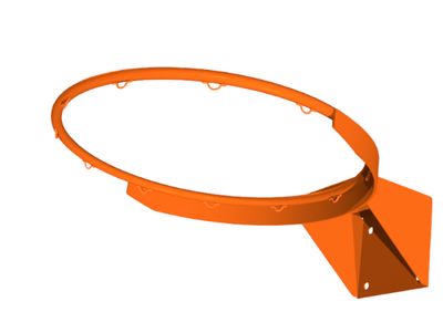 Кольцо баскетбольное d 450 мм б/сетки