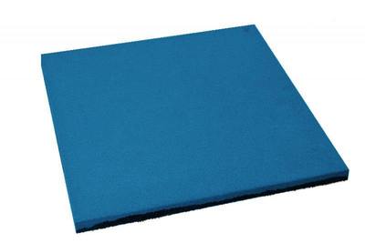 Плитка резиновая 500*500*20 мм синяя