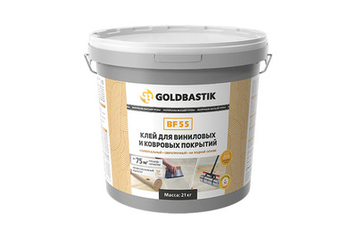 Клей для резинового рулонного покрытия GOLDBASTIK